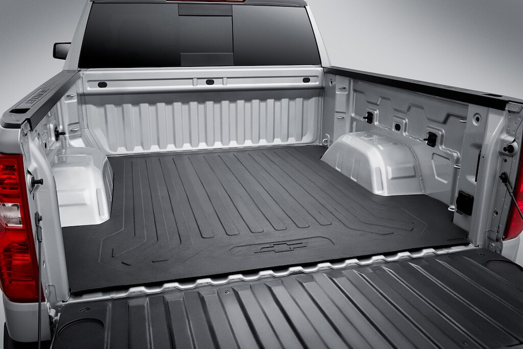 Tapete de vinil para caja con emblema Chevrolet para Cheyenne ZR2 BISON 2025