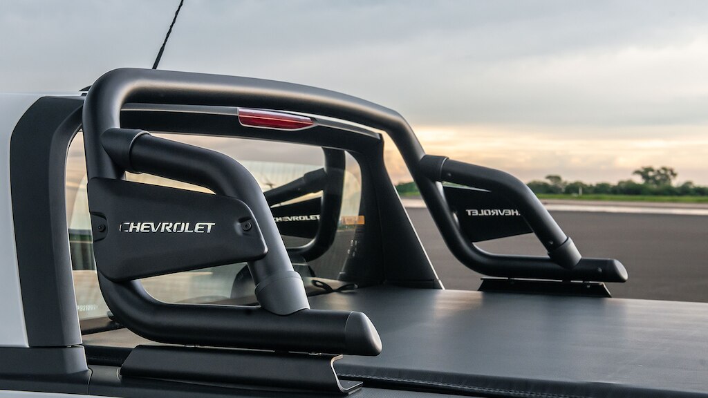 La Sportbar tubular le da un diseño más rudo a tu camioneta Chevrolet Montana 2025, tu pickup compacta